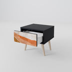 SANDHILLS SPLENDOUR Nightstand in Black Finish