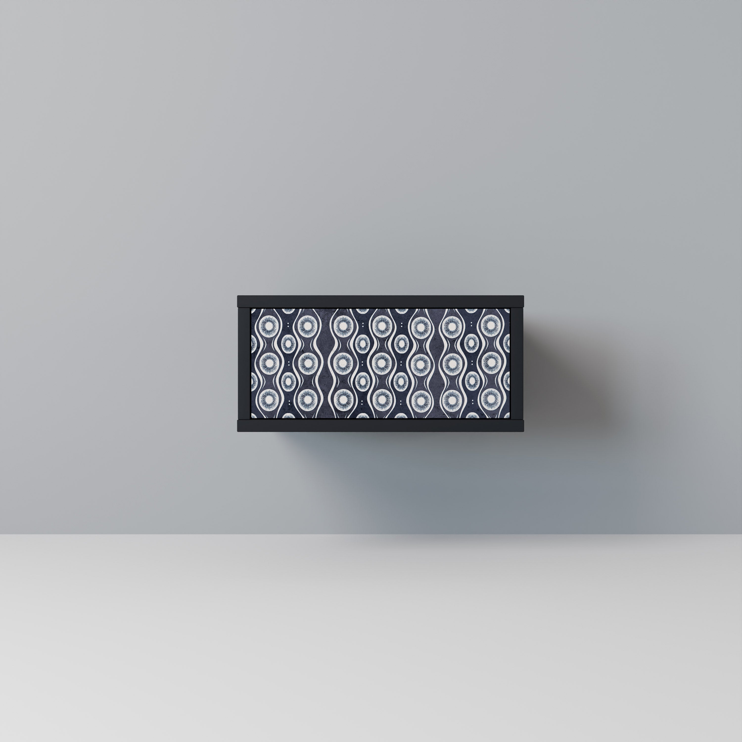 Nattduksbord GRAPHITE EYES i svart finish