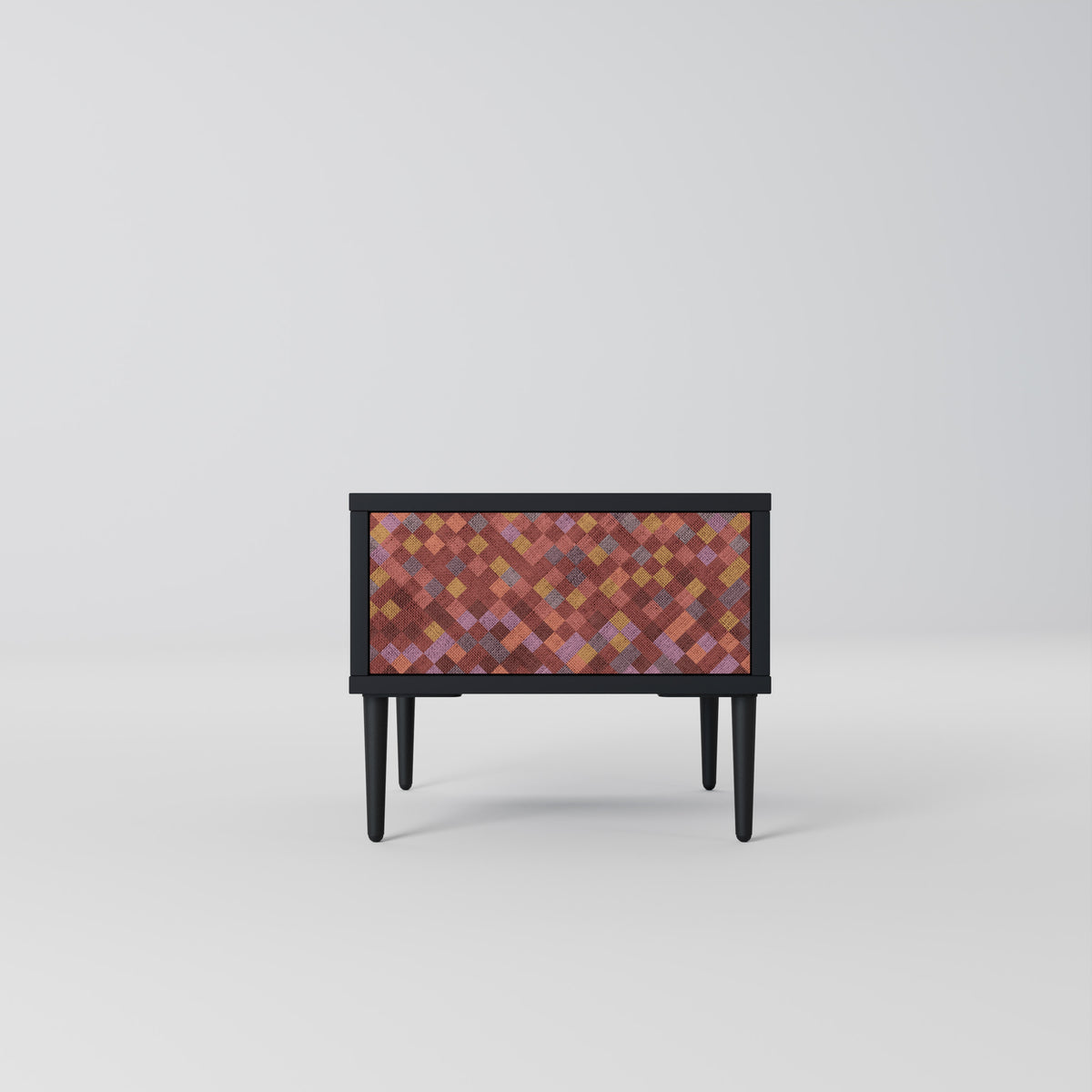 PAINTED SQUARES Sängbord 