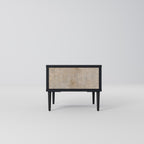 SCREEN ERROR Nightstand in Black Finish