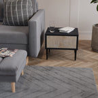 SCREEN ERROR Nightstand in Black Finish