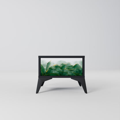 EXPENSIVE NATURE Nattduksbord i svart finish