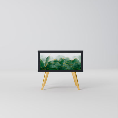 EXPENSIVE NATURE Nattduksbord i svart finish