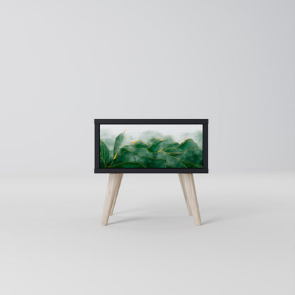 EXPENSIVE NATURE Nattduksbord i svart finish