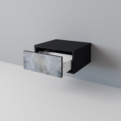MUTED ARC nattduksbord i svart finish