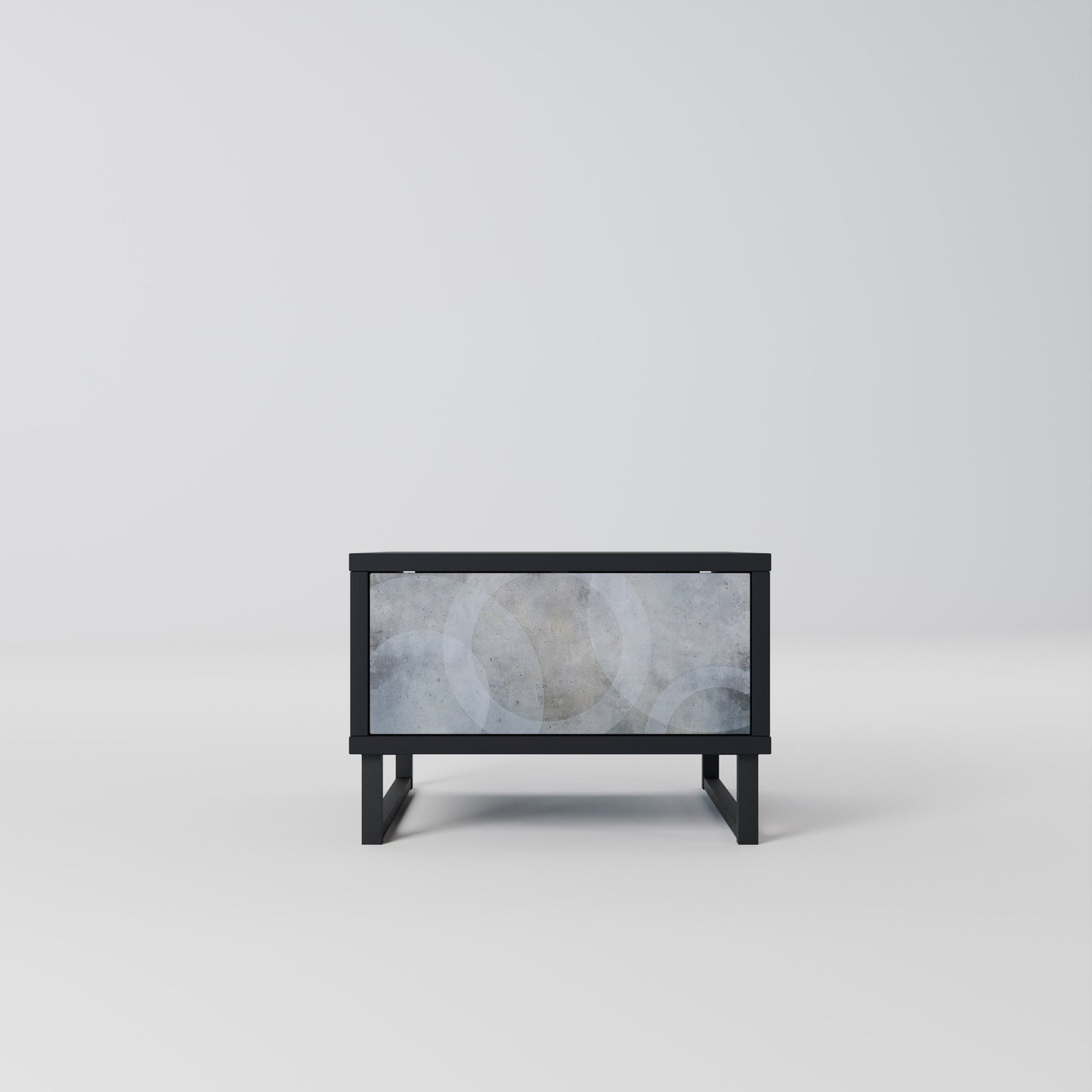 MUTED ARC nattduksbord i svart finish