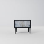 MUTED ARC Nightstand in Black Finish