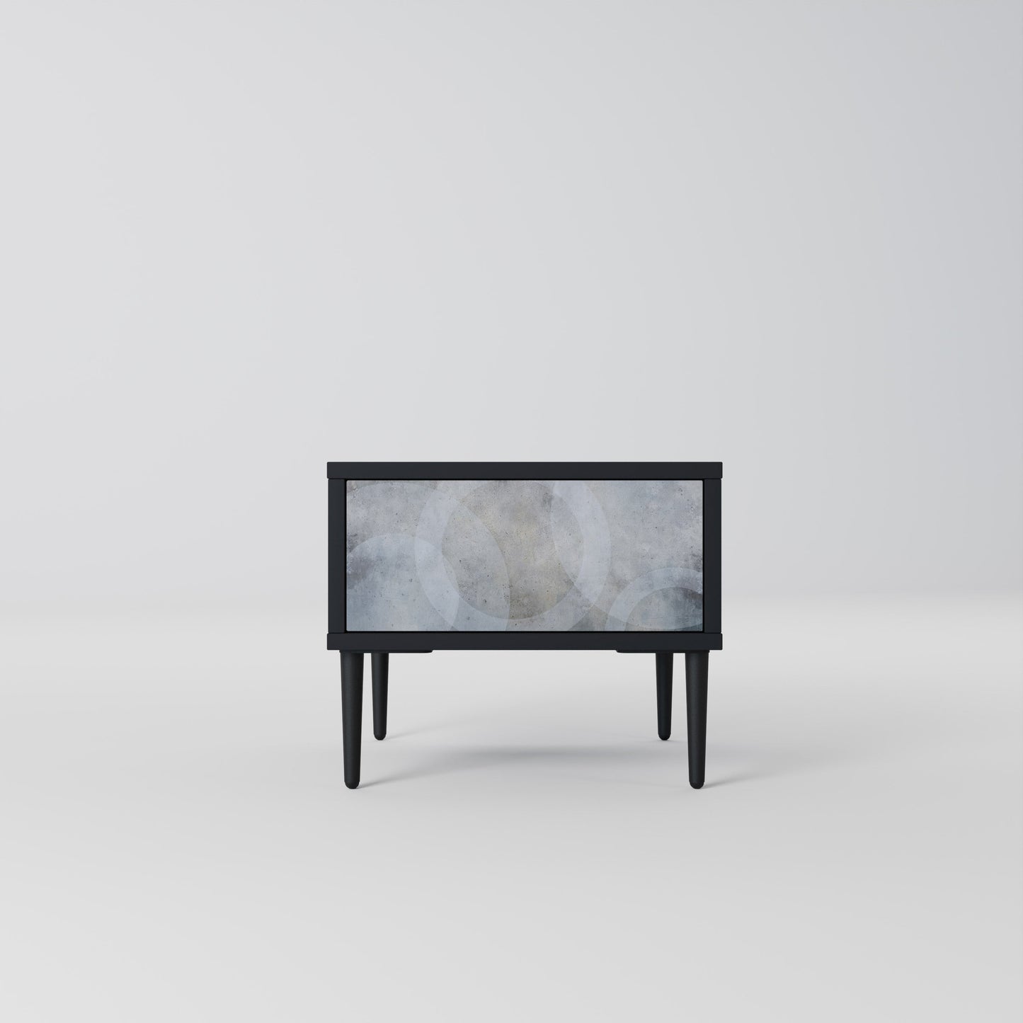 MUTED ARC nattduksbord i svart finish