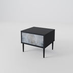 MUTED ARC Nightstand in Black Finish