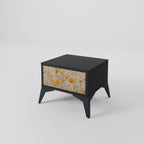 MORNING GLADE Nightstand in Black Finish
