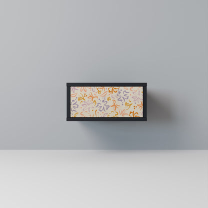 SPRING WHIMSY Nattduksbord i svart finish