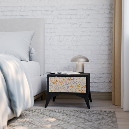 SPRING WHIMSY Nattduksbord i svart finish