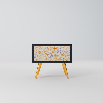 SPRING WHIMSY Nattduksbord i svart finish