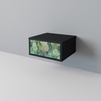 SUCCULENT CLUSTER Nightstand in Black Finish