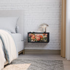 STYLISH BEAUTY Nightstand in Black Finish