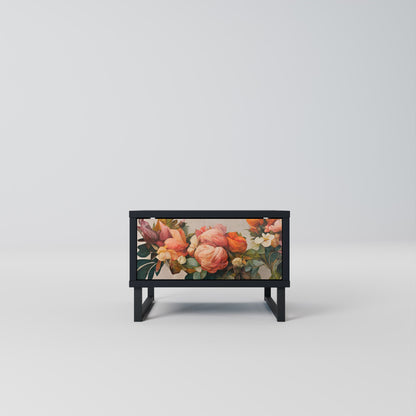 STYLISH BEAUTY Nattduksbord i svart finish