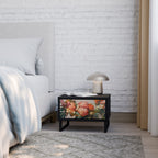 STYLISH BEAUTY Nightstand in Black Finish