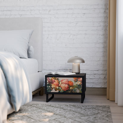 STYLISH BEAUTY Nattduksbord i svart finish