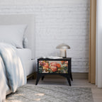 STYLISH BEAUTY Nightstand in Black Finish