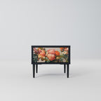 STYLISH BEAUTY Nightstand in Black Finish