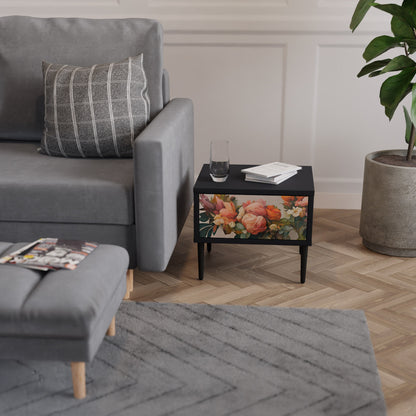 STYLISH BEAUTY Nattduksbord i svart finish