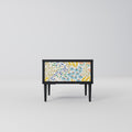 HELLO SPRING Nightstand in Black Finish