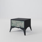 NIGHT LADY Nightstand in Black Finish