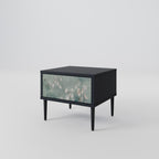 NIGHT LADY Nightstand in Black Finish