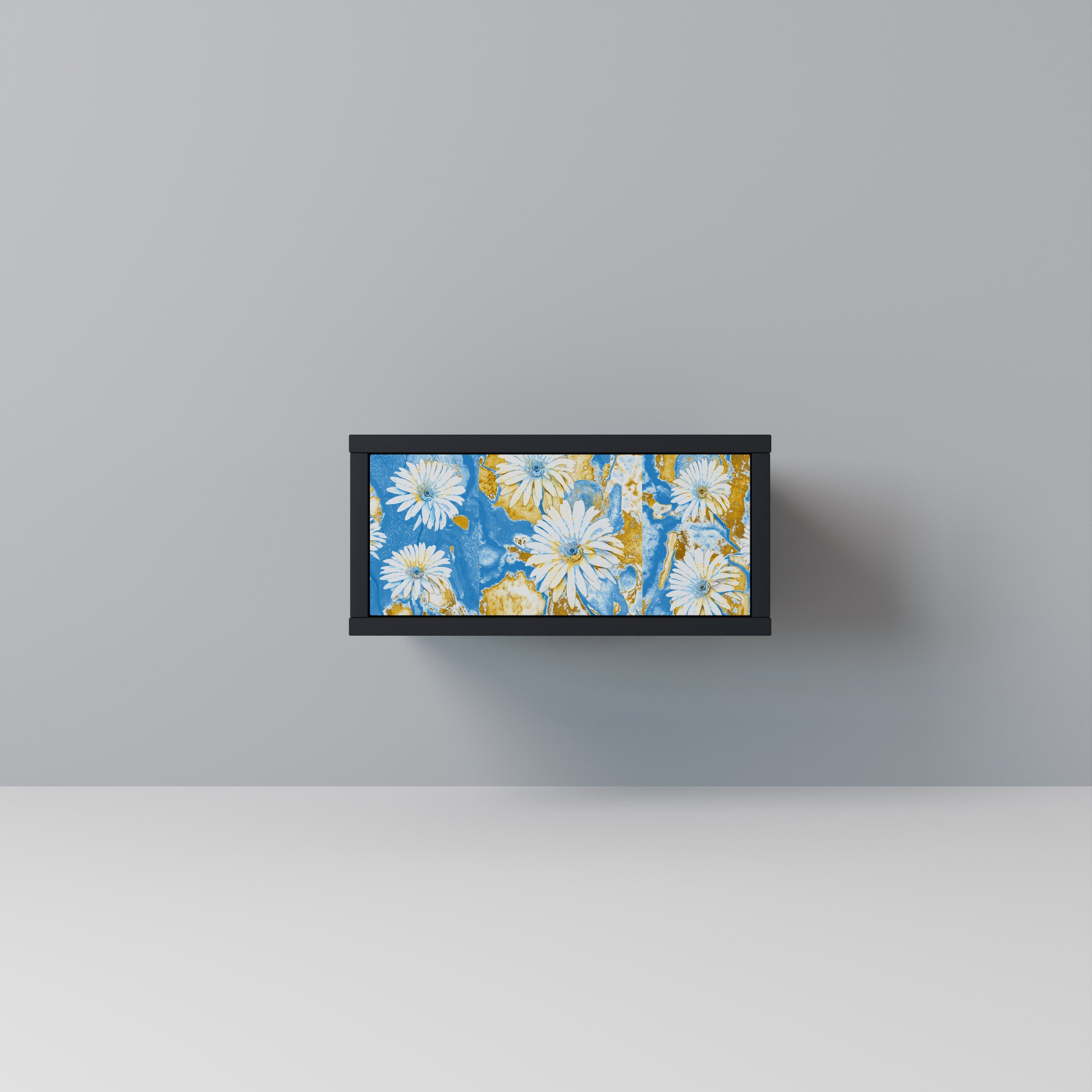 DAISY LUXE nattduksbord i svart finish