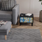 DAISY LUXE Nightstand in Black Finish