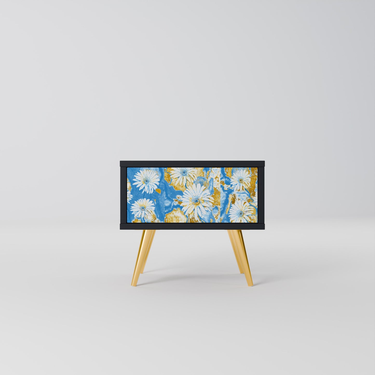 DAISY LUXE nattduksbord i svart finish