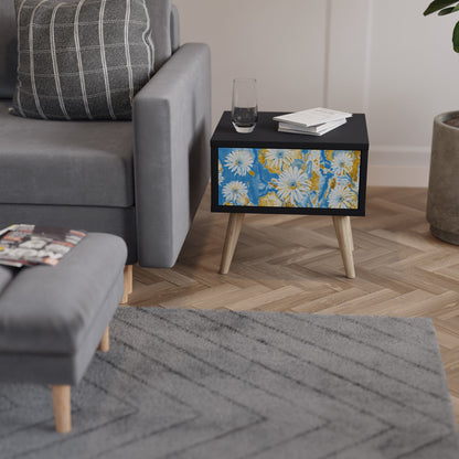 DAISY LUXE nattduksbord i svart finish