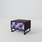 MAGIC NATURE Nightstand in Black Finish