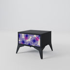 MAGIC NATURE Nightstand in Black Finish