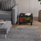 TROPICAL BEAUTY Nightstand in Black Finish