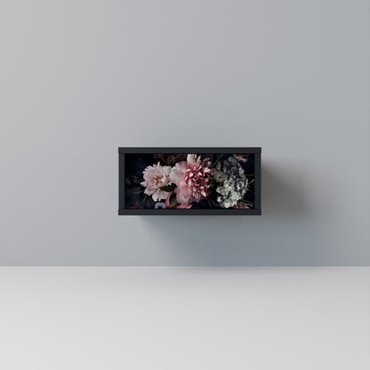 PURE BLOSSOM Nattduksbord i svart finish