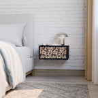 EMINENT HOOPOE Nightstand in Black Finish