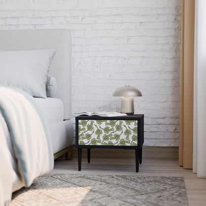 SEEDLING SONGBIRD Nightstand in Black Finish