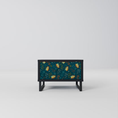 AUTUMN INSECTS Nattduksbord i svart finish