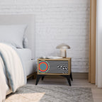 SPECTRA SHOWCASE Nightstand in Oak Effect