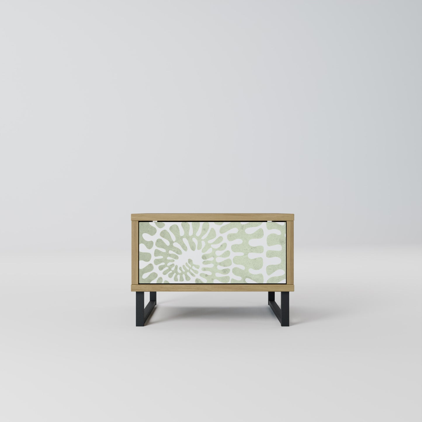 HELIX DANCE Nightstand in Oak Effect