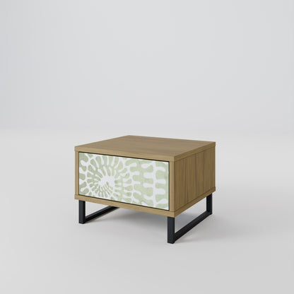 HELIX DANCE Nightstand in Oak Effect