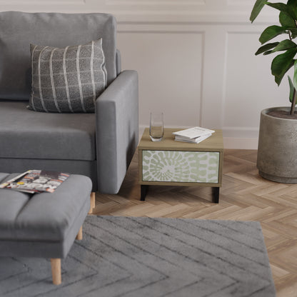 HELIX DANCE Nightstand in Oak Effect