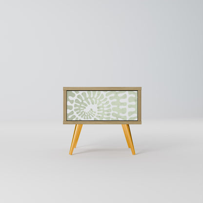 HELIX DANCE Nightstand in Oak Effect