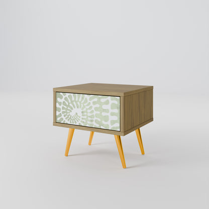 HELIX DANCE Nightstand in Oak Effect