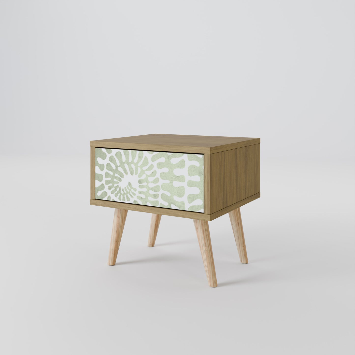 HELIX DANCE Nightstand in Oak Effect