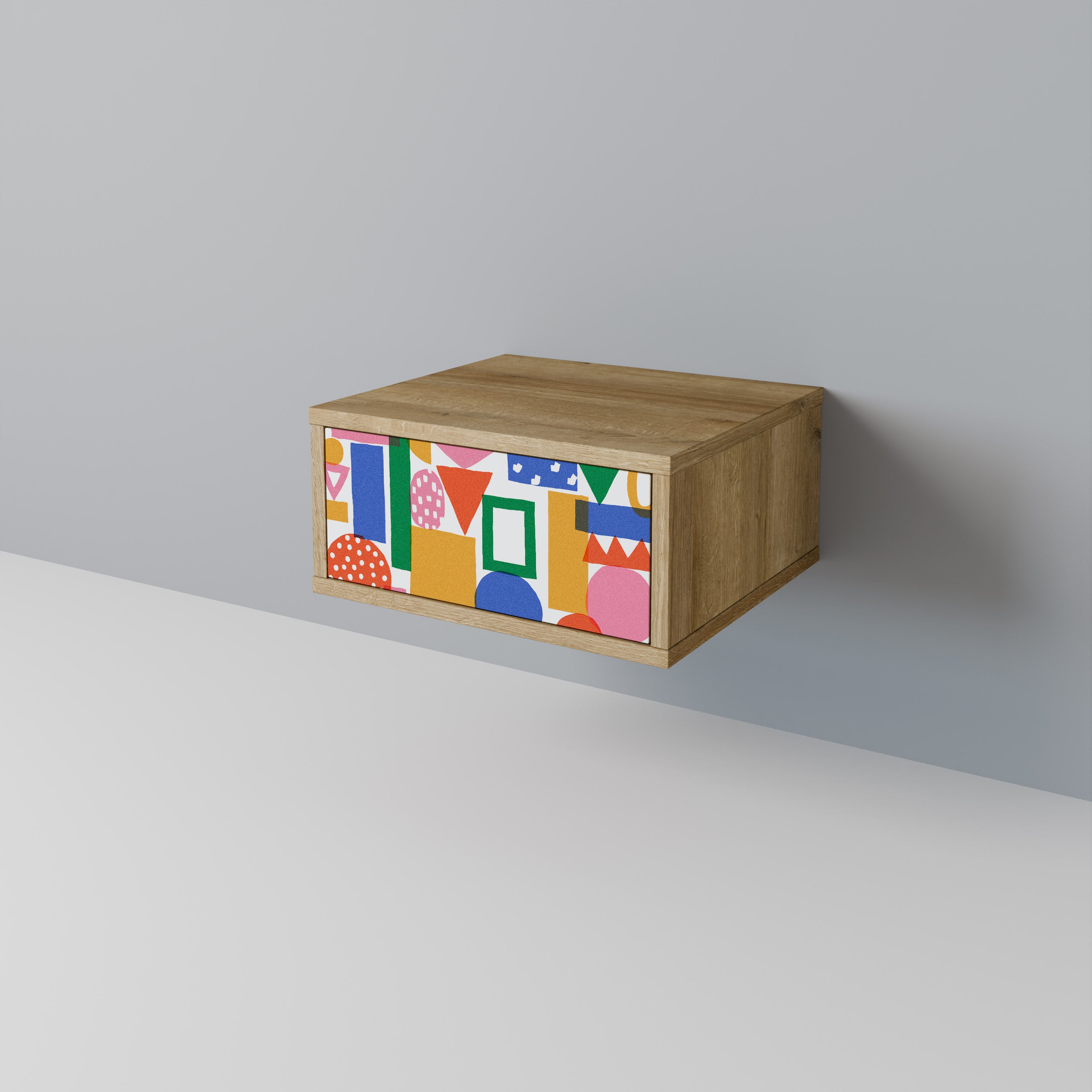 GEOMETRIC GLIMMER Nightstand