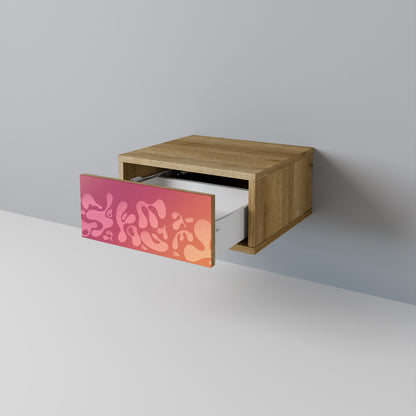 IRREGULAR ROSA Nattduksbord i Oak Effect