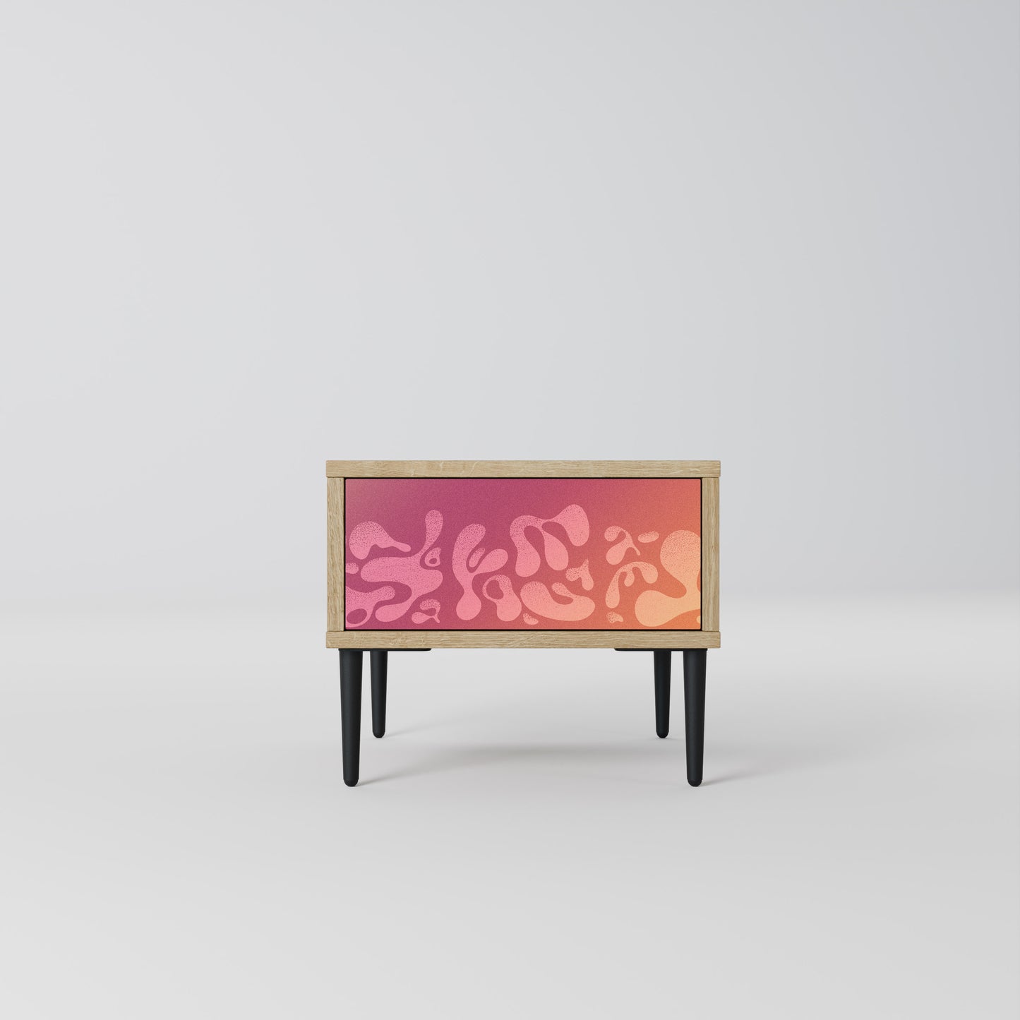 IRREGULAR ROSA Nattduksbord i Oak Effect