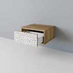 ENERGETIC SPOTS Nattduksbord i ekeffekt